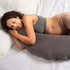 Doomoo Comfy Big Maternity Pillow - Muslin Grey